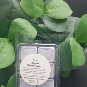 Naturally Refreshed: Lavender Scented Shower Steamers