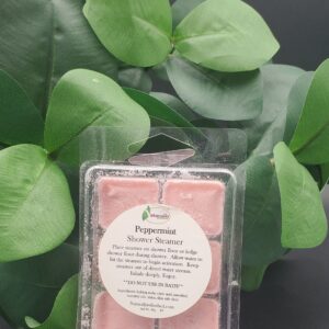Naturally Refreshed: Peppermint Scented Shower Steamers