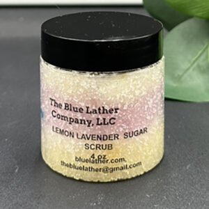 The Blue Lather Company - Lemon Lavender Sugar Scrub 4oz