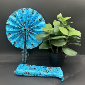 Vessels of Paut Neteru - African Fan  - Small Sized Fan