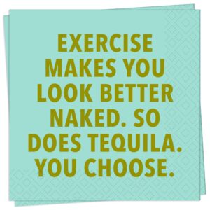 Exercise Cocktail Napkin