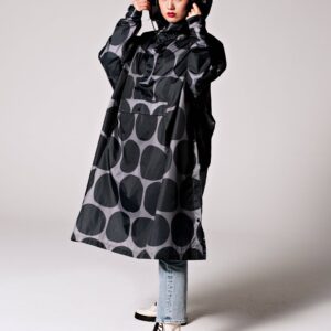Black Polka - Rain Poncho