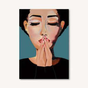 Praying Hands Encouragement Greeting Card