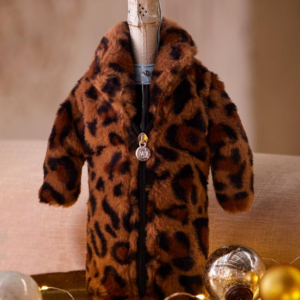 WINE PARKA, LEOPARD, COAT