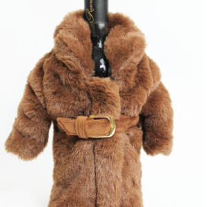 WINE PARKA BROWN TRENCH COAT