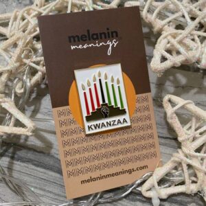 Kwanzaa Kinara Pin
