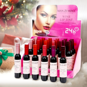 ,.SI-25465 Wine Bottle shape Lip Tint 24 hrs Valentine